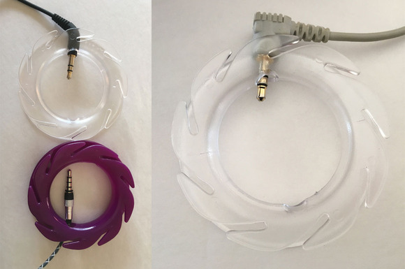 The Loop earbud cable organizer