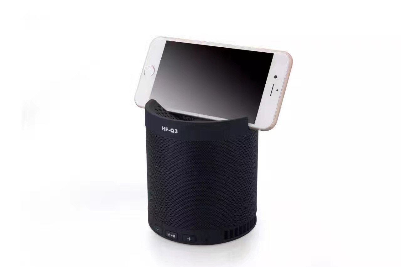 Super Bass Sound bluetooth speaker with phone holder USB bluetooth speaker