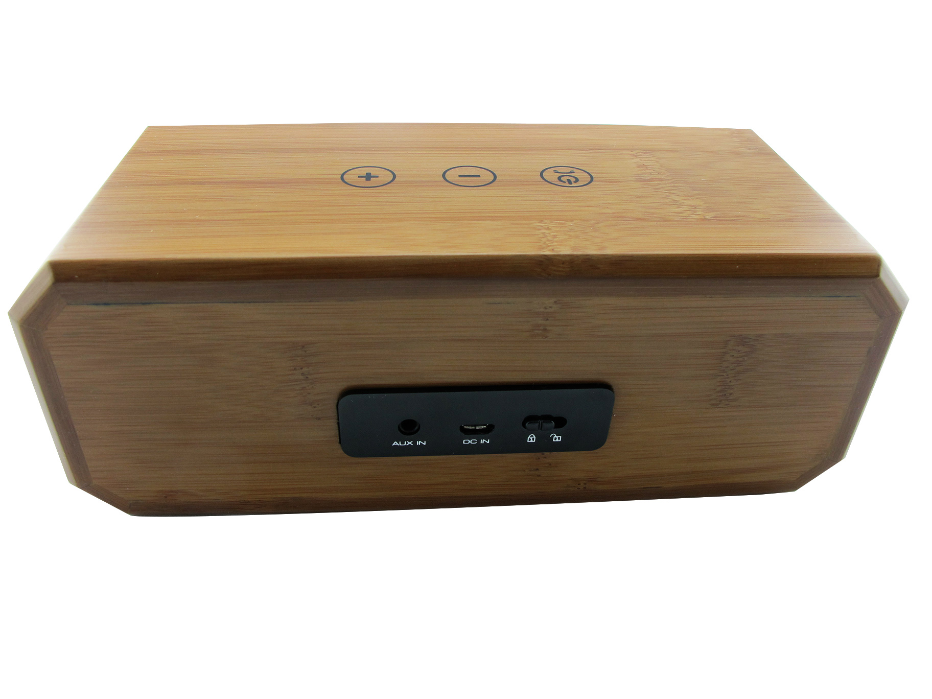 Wooden sound box super bass stereo sound portable bluetooth speaker