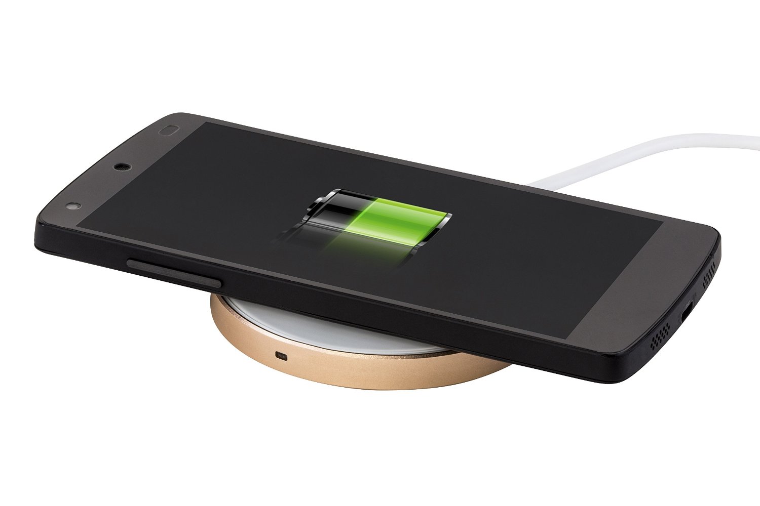 QI wireless charger with 2 USB interface ports wireless charger power bank