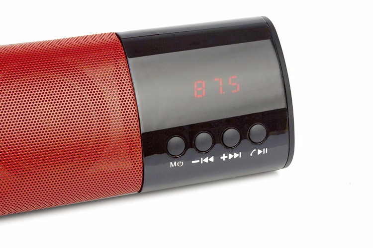 Bluetooth speaker with digital display
